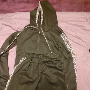 Hoodie and Sweat Pants Set